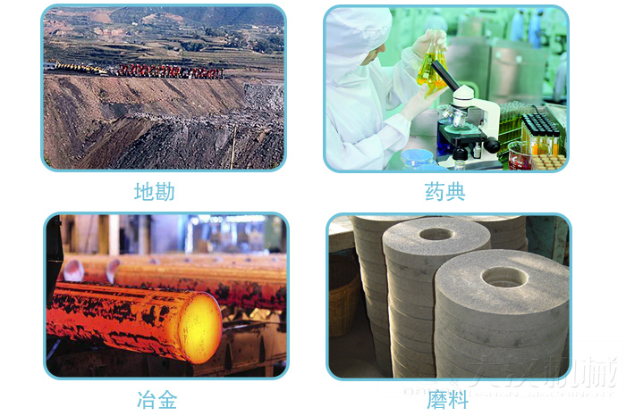適用行業(yè):地堪，冶金，藥典,磨料
